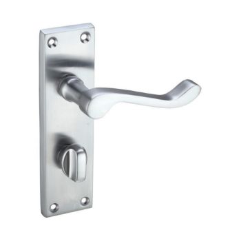 Picture of Contract Victorian Scroll WC Bathroom Door Handle - Pr023Sc Picture of Contract Victorian Scroll WC Bathroom Door Handle - Pr023Sc
