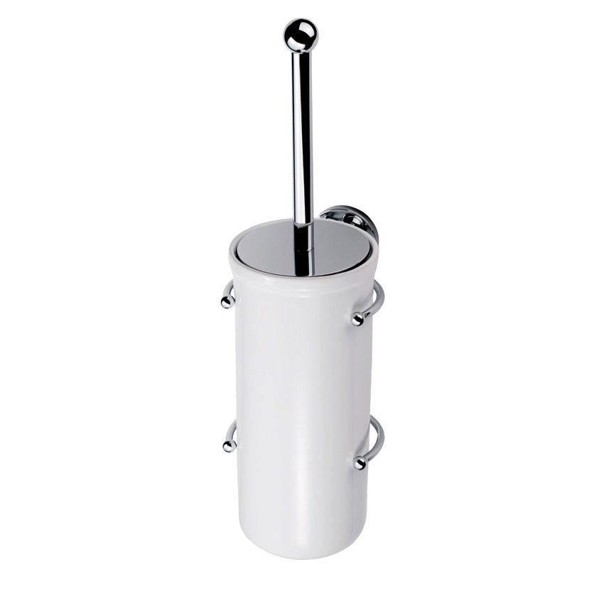 Picture of DE L'EAU EDWARDIAN TOILET BRUSH HOLDER - LE14CP
