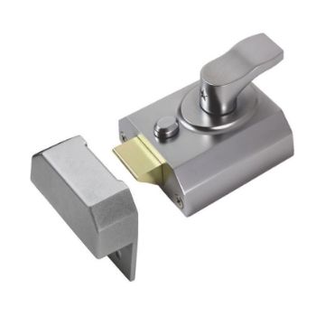 Deadlocking Rim Cylinder Night Latch - RCN8340SC Picture of Deadlocking Rim Cylinder Night Latch - RCN8340SC