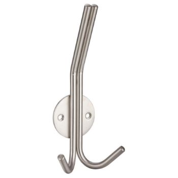 Double Hat and Coat Hook - ZAS71SS Picture of Double Hat and Coat Hook - ZAS71SS