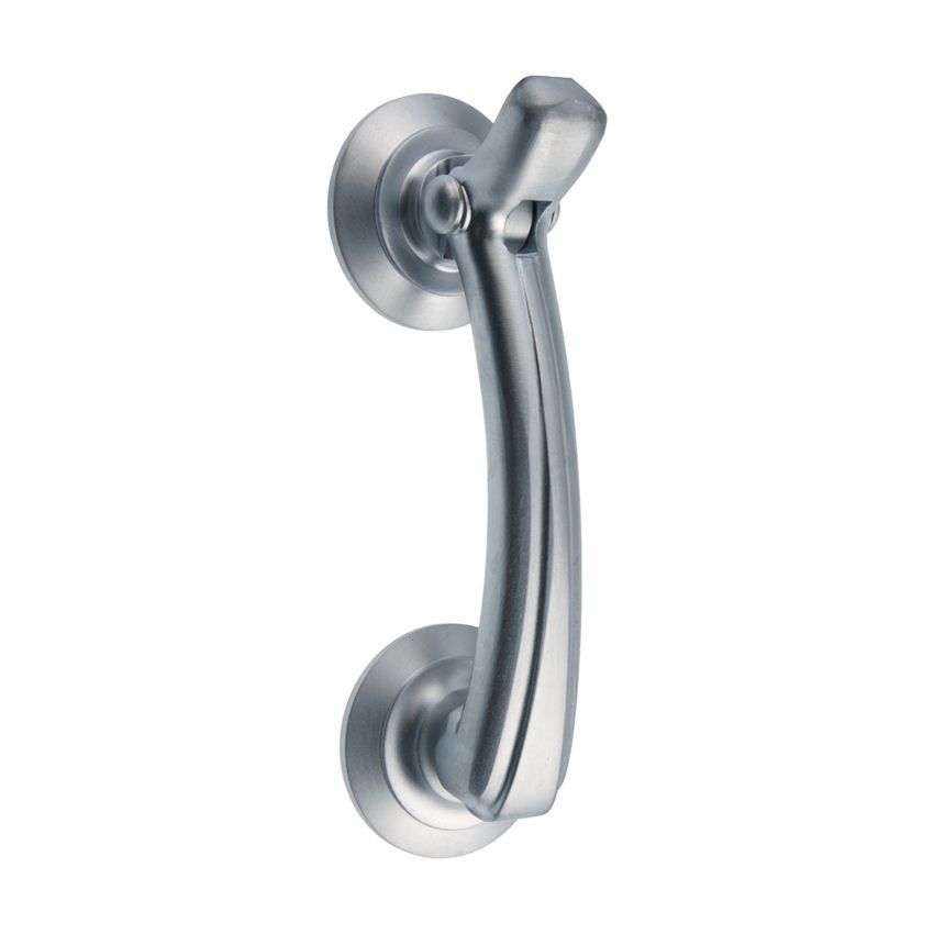 Picture of Drop Door Knocker on Rose - M43SC