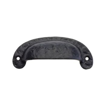 Antique Black Drawer Pull - FF44 Picture of Antique Black Drawer Pull - FF44