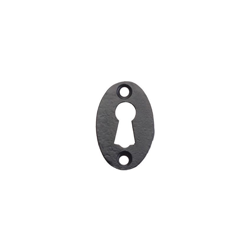 Picture of Antique Black Escutcheon - FF07