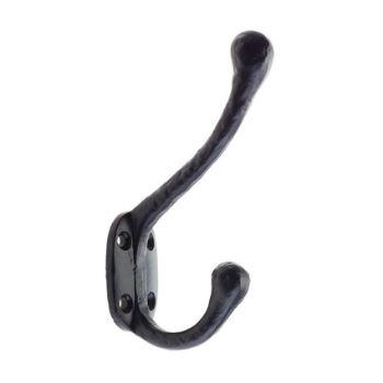 Antique Black Hat and Coat Hook - FF22 Picture of Antique Black Hat and Coat Hook - FF22