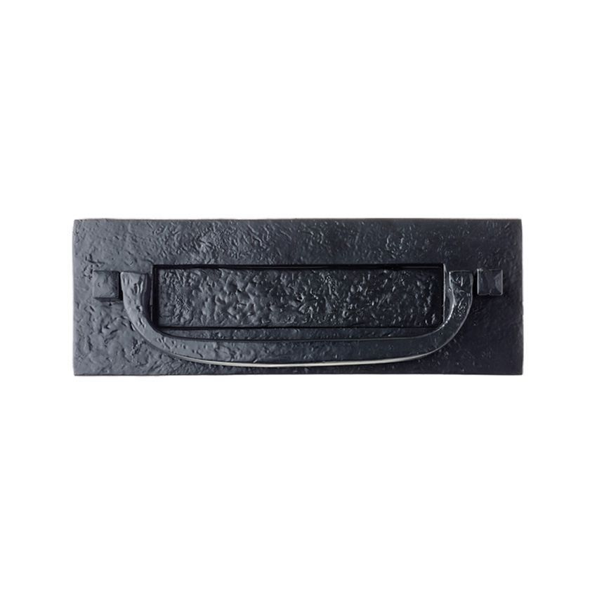Picture of 305 x 107mm Antique Black Postal Letter Plate - FF36