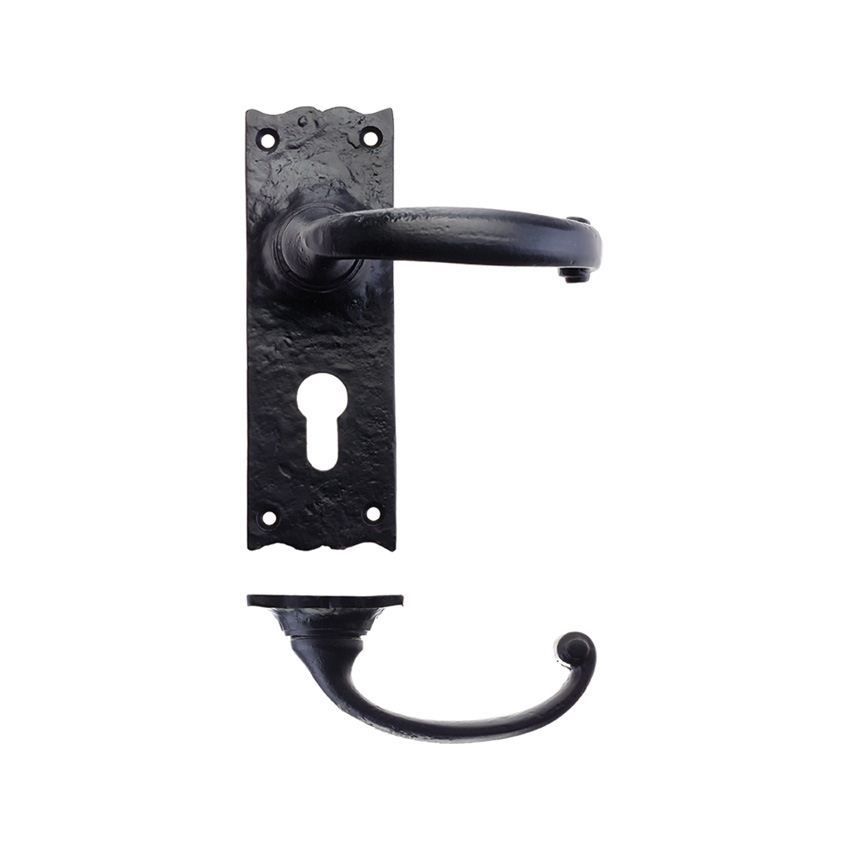 Picture of Antique Black Traditional Euro Handle - FF111EP