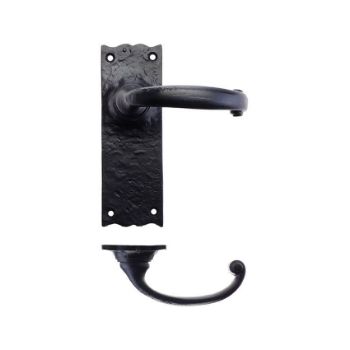 Picture of Antique Black Traditional Latch Handle - FF112 Picture of Antique Black Traditional Latch Handle - FF112