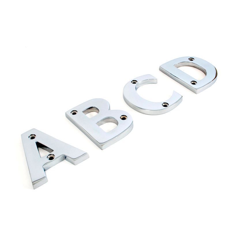 Picture of From The Anvil Polished Chrome Letters - 83802