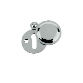 Fulton and Bray Covered Victorian Escutcheon - FB11CP Picture of Fulton and Bray Covered Victorian Escutcheon - FB11CP