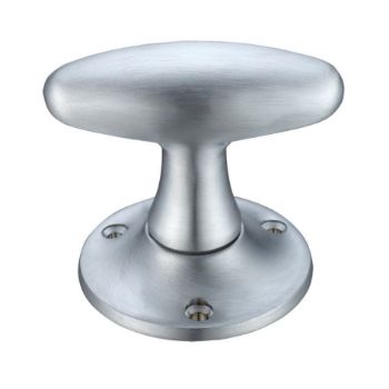 Fulton and Bray Extended Oval Mortice Door Knobs - FB503SC Picture of Fulton and Bray Extended Oval Mortice Door Knobs - FB503SC