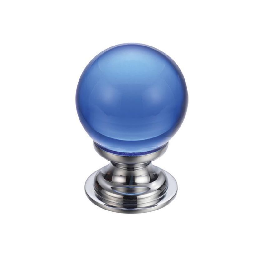 Picture of Glass Ball Cabinet Knob - FCH02BCPB