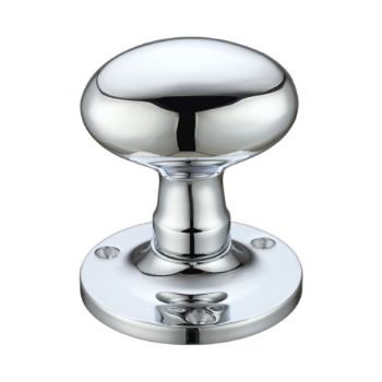 Fulton and Bray Oval Mortice Door Knobs - FB200CP Picture of Fulton and Bray Oval Mortice Door Knobs - FB200CP