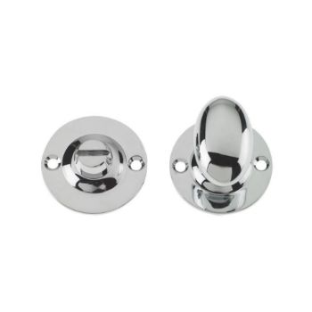 Fulton and Bray Oval Thumb Turn w/ Coin Release - FB41CP Picture of Fulton and Bray Oval Thumb Turn w/ Coin Release - FB41CP