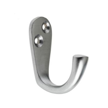 Fulton and Bray Single Robe Hook - ZAB81SC Picture of Fulton and Bray Single Robe Hook - ZAB81SC