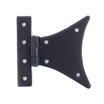 Large Black Half Butterfly Hinge - 33811 Picture of Large Black Half Butterfly Hinge - 33811