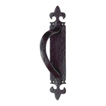 Offset Pull Handle on Backplate (LH) - LF5260LH Picture of Offset Pull Handle on Backplate (LH) - LF5260LH