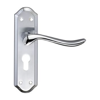 Lincoln Euro Cylinder Door Handle - Fb041Epsccp Picture of Lincoln Euro Cylinder Door Handle - Fb041Epsccp