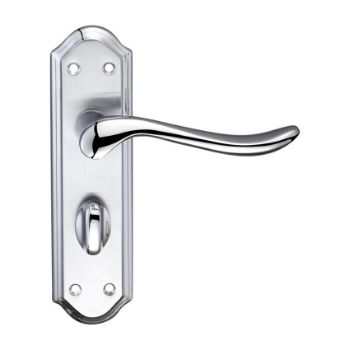 Picture of Lincoln WC Bathroom Door Handle - Fb043Sccp Picture of Lincoln WC Bathroom Door Handle - Fb043Sccp