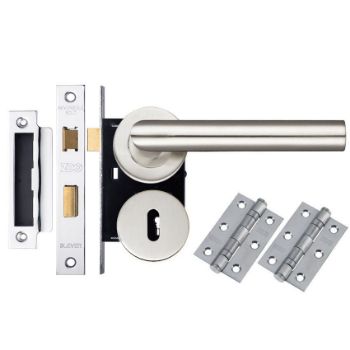 Mitred Lock Door Handle Pack - DPMIRLK Picture of Mitred Lock Door Handle Pack - DPMIRLK