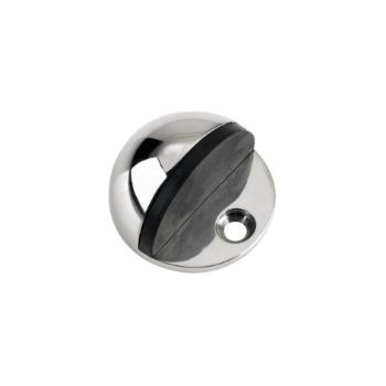 Oval Floor Mounted Door Stop - ZAS06CPS Picture of Oval Floor Mounted Door Stop - ZAS06CPS