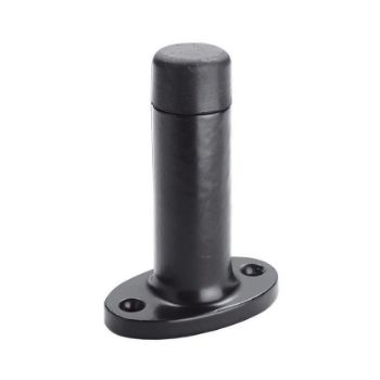 Black Antique Iron Projection Door Stop - LF5130 Picture of Black Antique Iron Projection Door Stop - LF5130