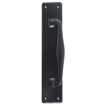 Pull Handle on Backplate - 33466 Picture of Pull Handle on Backplate - 33466