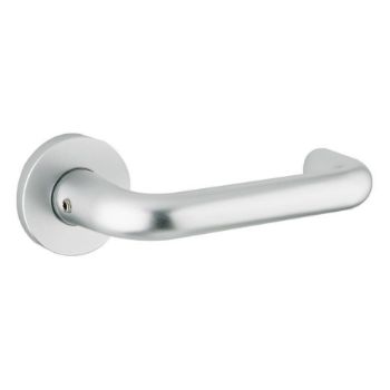 Safety Door Handle on rose 19mm - ZAA030SA Picture of Safety Door Handle on rose 19mm - ZAA030SA