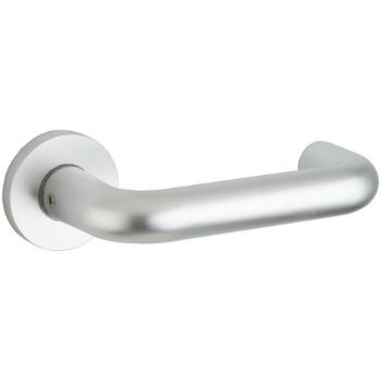 Safety Door Handle on rose 22mm - ZAA080SA Picture of Safety Door Handle on rose 22mm - ZAA080SA