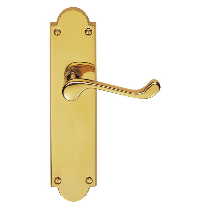 Picture of Victorian Shaped Scroll Door Handles - M67