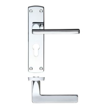 Picture of Leon Euro Cylinder Door Handle - Zcz011Epcp Picture of Leon Euro Cylinder Door Handle - Zcz011Epcp