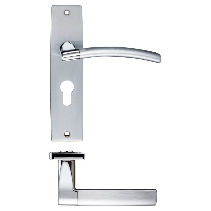 Picture of Amalfi Euro Cylinder Door Handle - Zpz081Epsccp