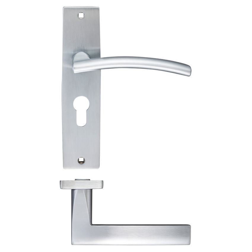 Picture of Amalfi Euro Cylinder Door Handle - Zpz081Epsc