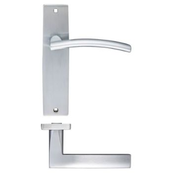 Picture of Amalfi Latch Door Handle - Zpz082Sc Picture of Amalfi Latch Door Handle - Zpz082Sc