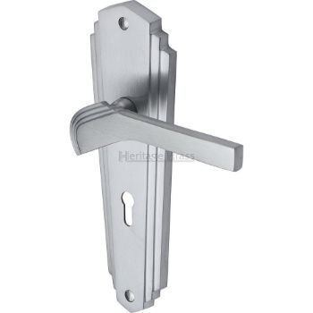 Waldorf Lock Handle - WAL6500SC Picture of Waldorf Lock Handle - WAL6500SC
