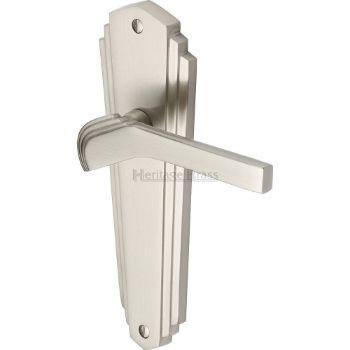 Picture of Waldorf Latch Door Handle - Wal6510Sn Picture of Waldorf Latch Door Handle - Wal6510Sn