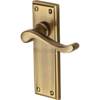 Picture of Edwardian Latch Door Handle - W3213At Picture of Edwardian Latch Door Handle - W3213At