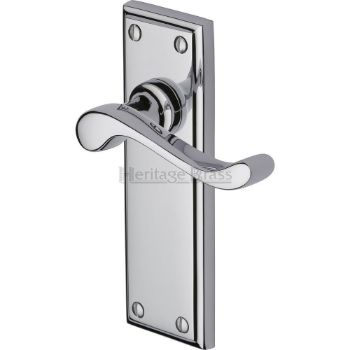 Picture of Edwardian Latch Door Handle - W3213Pc Picture of Edwardian Latch Door Handle - W3213Pc