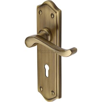 Buckingham Lock Handle - W4200AT Picture of Buckingham Lock Handle - W4200AT