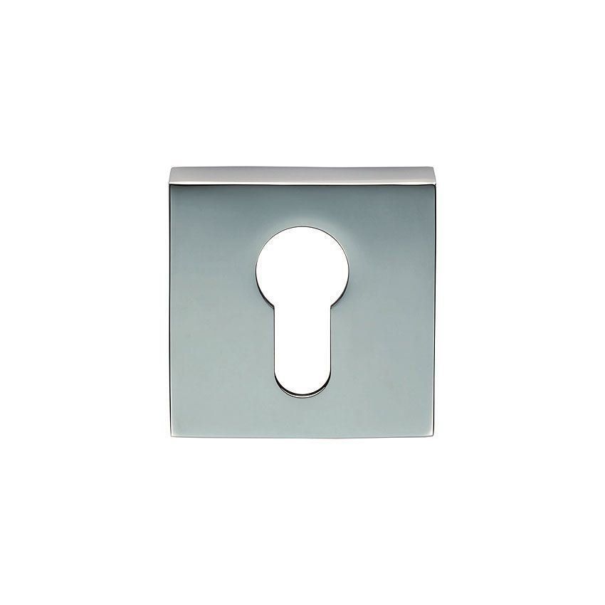 Picture of Square Euro Escutcheon in Chrome Finish- CEB001QCP