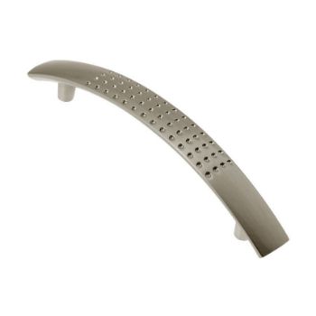 Dimpled Curved Cabinet Handle - FTD230BSN Picture of Dimpled Curved Cabinet Handle - FTD230BSN