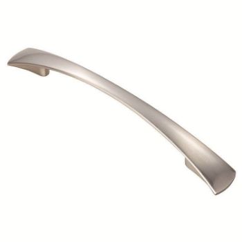 Waisted Flat Bow Cabinet Handle - FTD380ASN Picture of Waisted Flat Bow Cabinet Handle - FTD380ASN