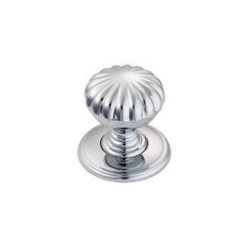 Delamain Flower Cupboard Knob - DK48CCP Picture of Delamain Flower Cupboard Knob - DK48CCP