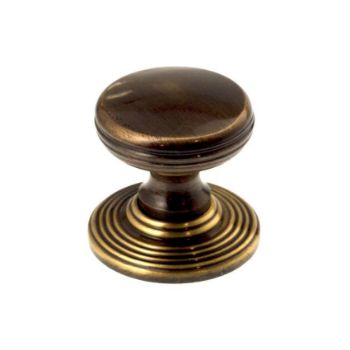 Delamain Ringed Cupboard Knob - DK49BFB Picture of Delamain Ringed Cupboard Knob - DK49BFB