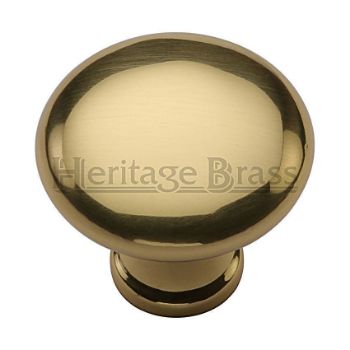 Mushroom Design Cabinet Knob in Polished Brass Finish - C113-PB Mushroom Design Cabinet Knob in Polished Brass Finish - C113-PB