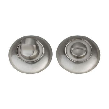 Fortessa WC Raised Thumbturn and Release Satin Nickel - FWCRTT-SN Picture of Fortessa WC Raised Thumbturn and Release Satin Nickel - FWCRTT-SN