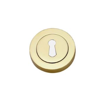 Fortessa Keyhole Escutcheon PVD Brass - FESC-PVD Picture of Fortessa Keyhole Escutcheon PVD Brass - FESC-PVD