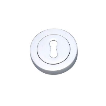 Fortessa Keyhole Escutcheon Polished Chrome - FESC-PC Picture of Fortessa Keyhole Escutcheon Polished Chrome - FESC-PC