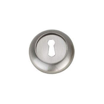 Fortessa Keyhole Escutcheon Raised Satin Nickel - FRESC-SN Picture of Fortessa Keyhole Escutcheon Raised Satin Nickel - FRESC-SN