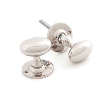 Oval Mortice/Rim Door Knob Set - 83629 Picture of Oval Mortice/Rim Door Knob Set - 83629