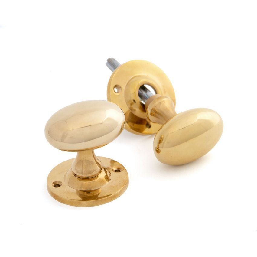 Picture of Oval Mortice/Rim Door Knob Set - 83627